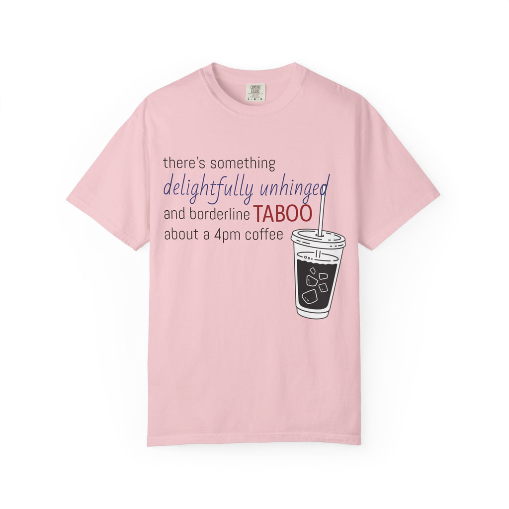 Funny Coffee Quote T-Shirt — Comfortably Silly Feel-Good Saying