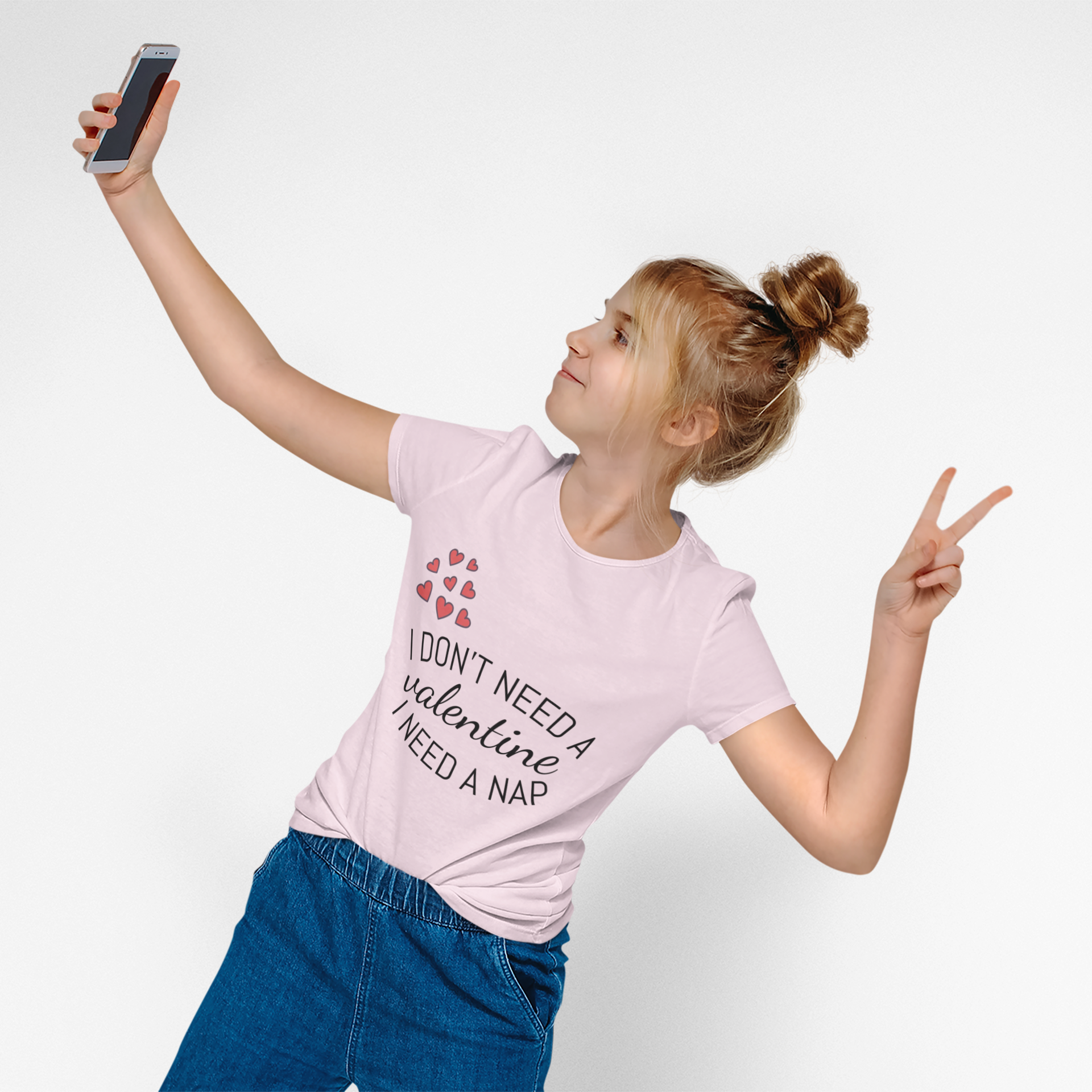 Valentine’s Nap Tee — 'All I Want for Valentine’s Is a Nap' Cute Comfy Shirt