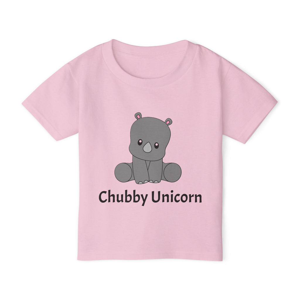 Chubby Unicorn Toddler T-shirt - Baby Rhino