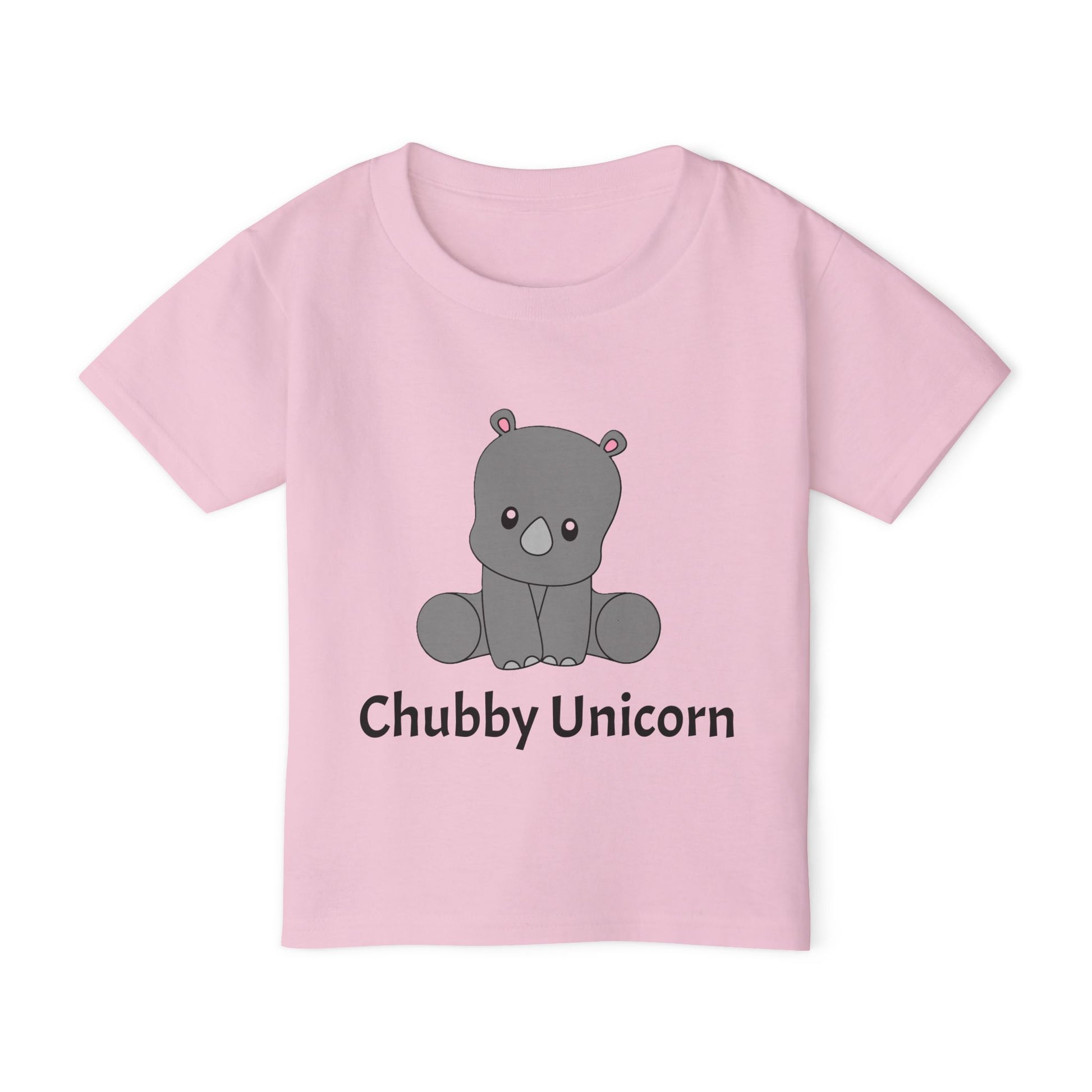 Chubby Unicorn Toddler T-shirt - Baby Rhino