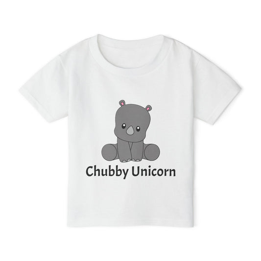 Chubby Unicorn - Heavy Cotton™ Toddler T-shirt