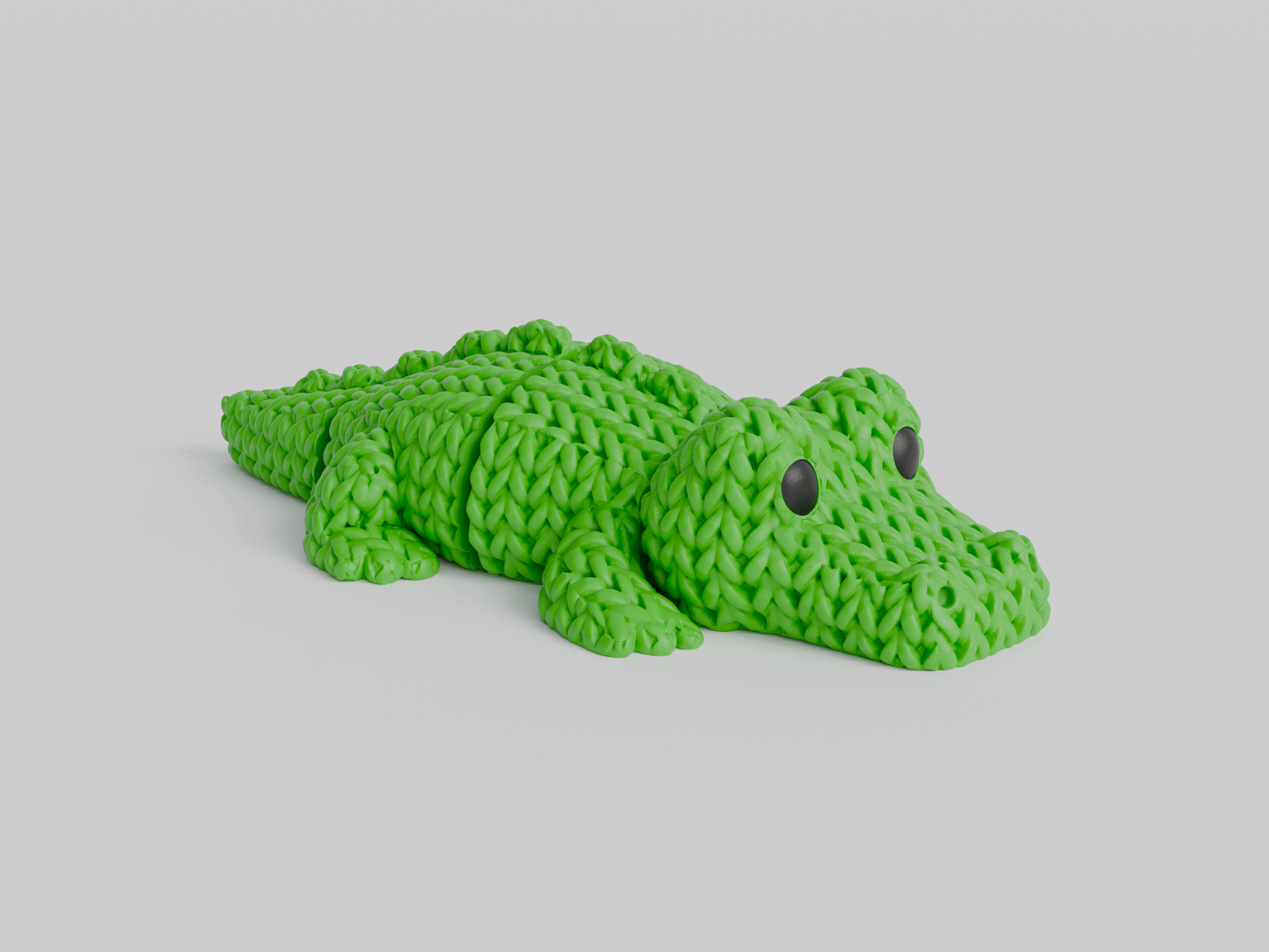 Articulated Animal 3D Printed Party Favors | Knit-imals | Knit-Inspired Animals | Fidgets for Kids & Adults
