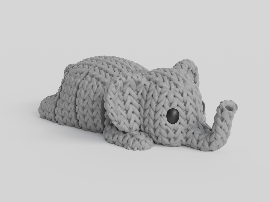 Articulated Animal 3D Printed Party Favors | Knit-imals | Knit-Inspired Animals | Fidgets for Kids & Adults
