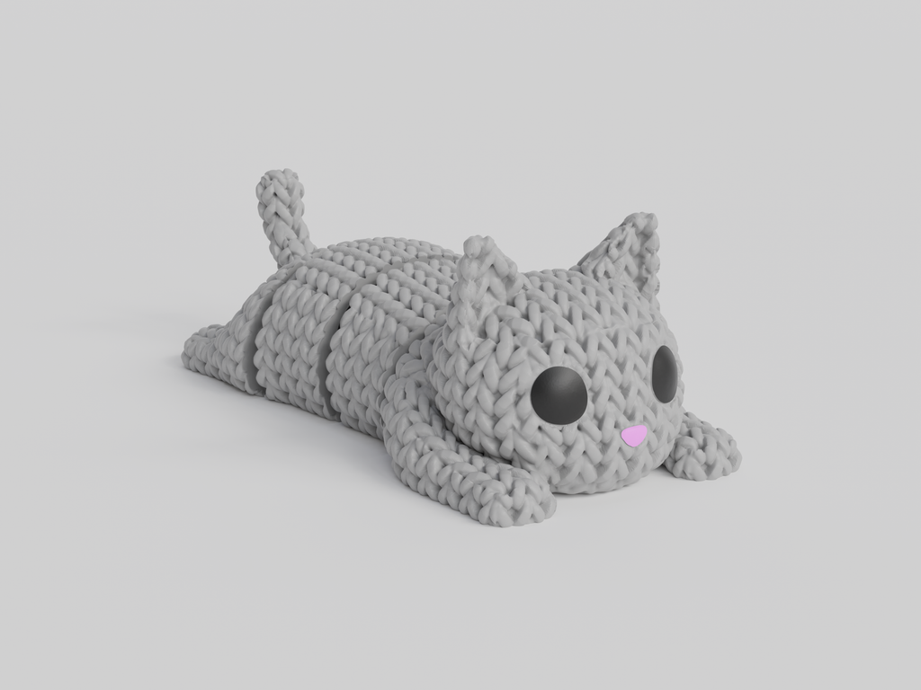 Articulated Animal 3D Printed Party Favors | Knit-imals | Knit-Inspired Animals | Fidgets for Kids & Adults