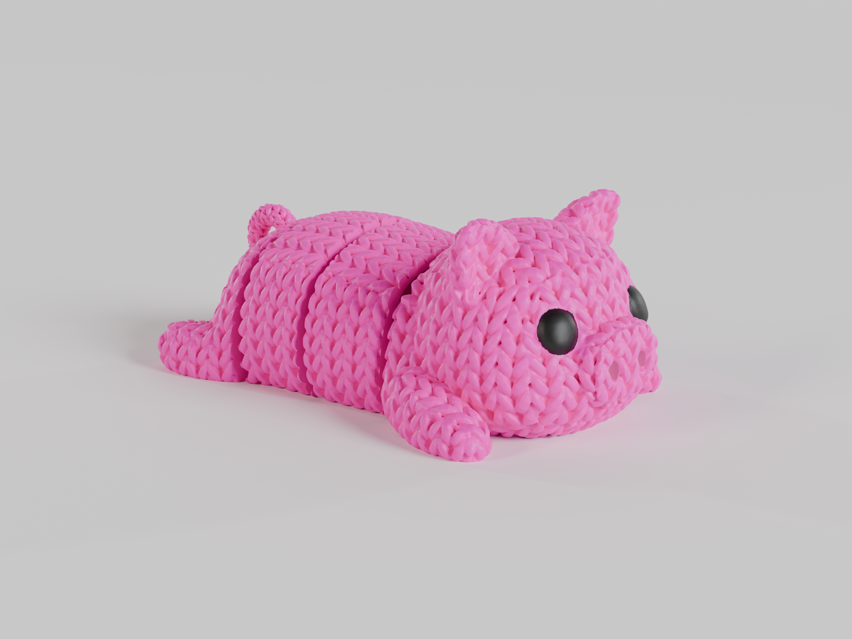 Articulated Animal Collectibles and Party Favors | Knit-Inspired Design Animals | Fidgets