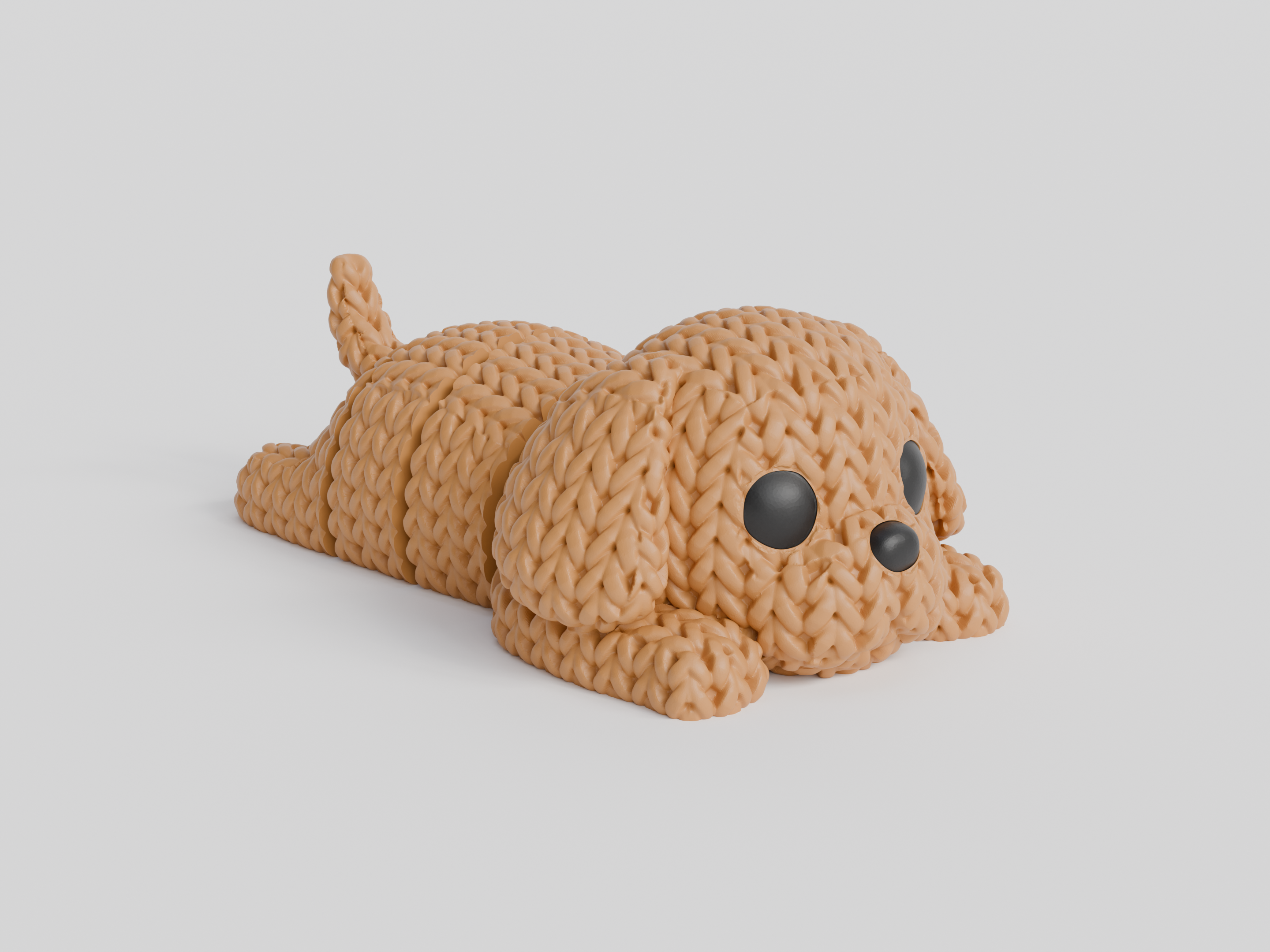 Articulated Animal Collectibles and Party Favors | Knit-Inspired Design Animals | Fidgets