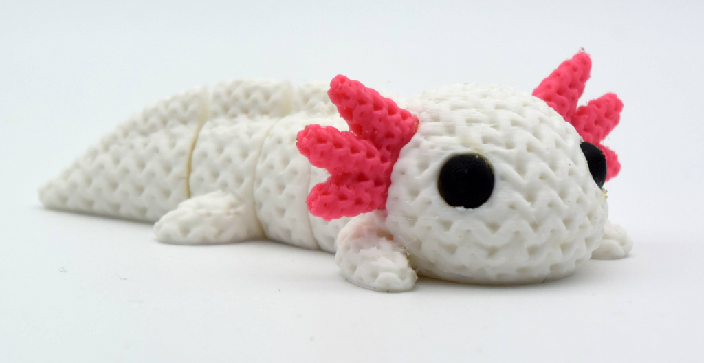 Articulated Animal 3D Printed Party Favors | Knit-imals | Knit-Inspired Animals | Fidgets for Kids & Adults