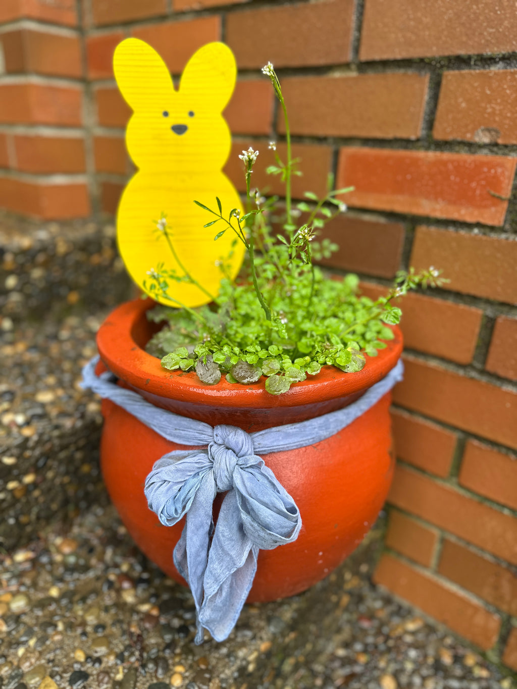 Easter Bunny Peeps Egg lawn/walkway Stakes to bring Spring to your yard