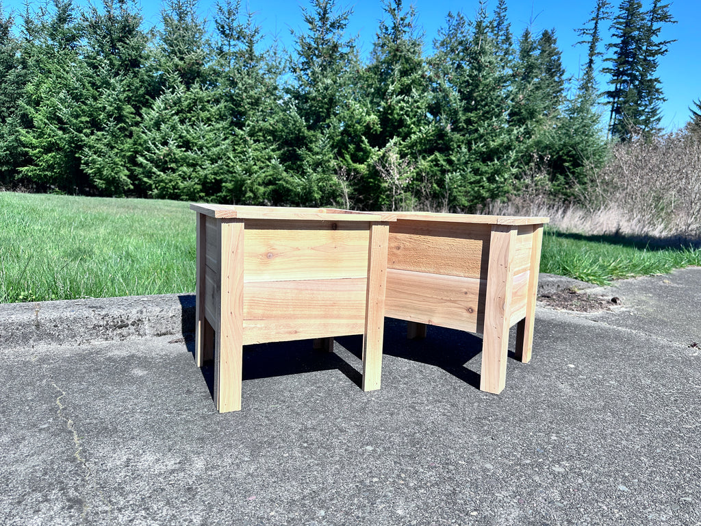 Cedar Planter Garden - Flower Boxes