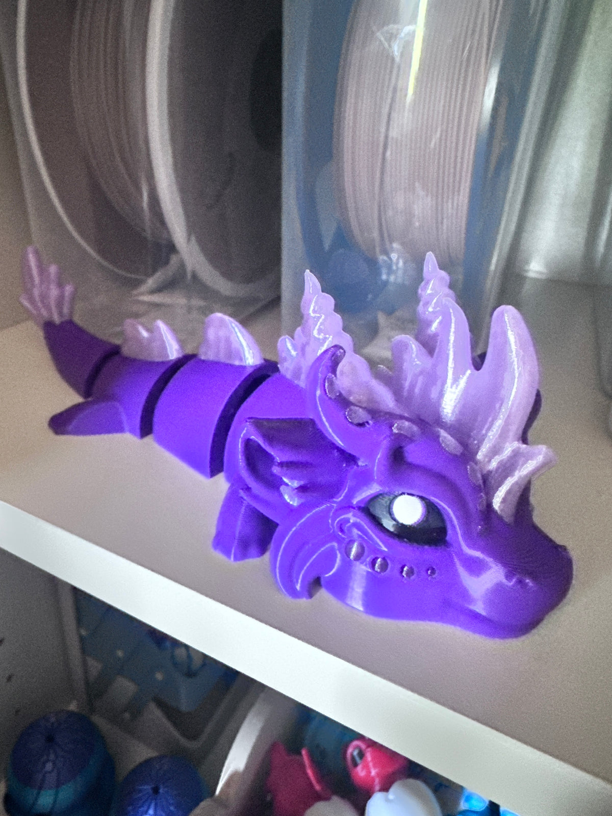 Articulated Wind Dragon Sensory Gift, desk  companion, gift for kids & adults, fantasy dragon lover decor
