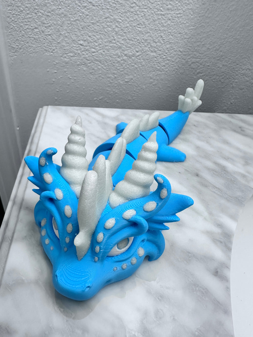 Articulated Wind Dragon Sensory Gift, desk  companion, gift for kids & adults, fantasy dragon lover decor