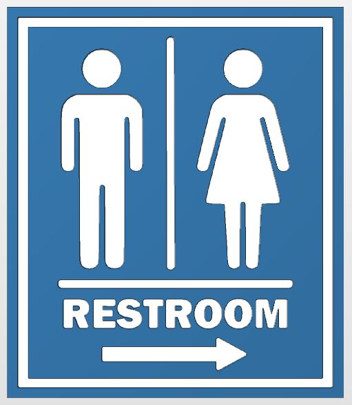 Restroom with arrow.JPG
