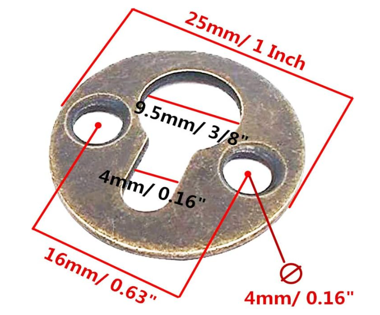 Key hole spec measurements